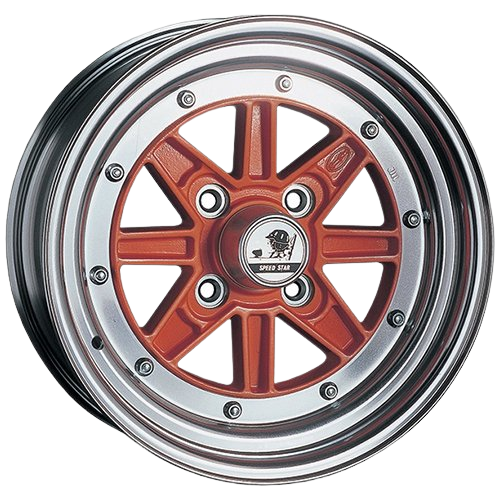 Speed Star Mk-III 4x100 13X7.5+-8  Silver