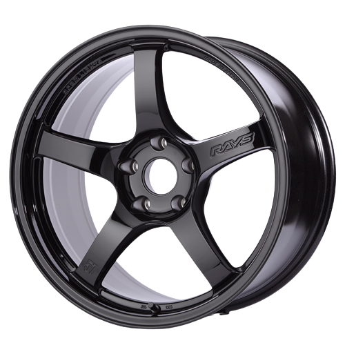 Gram Lights 57CR 5x114.3 19x10.5+35 Glossy Black