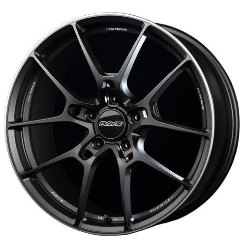 Volk Racing G025 5x120 18x9.5+45 Matte Gunblack / Rim Edge DC