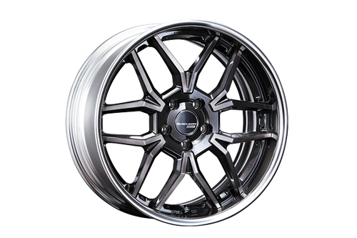 SSR EX06 5x112 19X7.5+45 SL Disk  Galaxy Clear Black