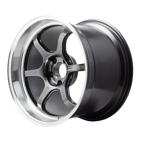 Advan Racing R6 5x114.3 18x7.5+47 Machining & Racing Hyper Black