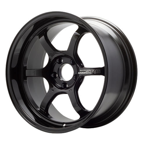 Advan Racing R6 5x100 18x7.5+44 Racing Titanium Black