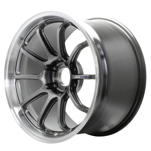 Advan Racing RS-DF Progressive 5x120 18x8.5+35 Machining and Racing Hyper Black