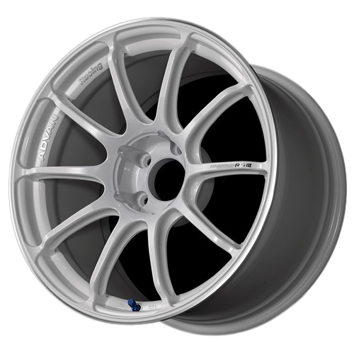 Advan Racing RSIII 5x114.3 18x7.5+48 Racing White Metallic & Ring