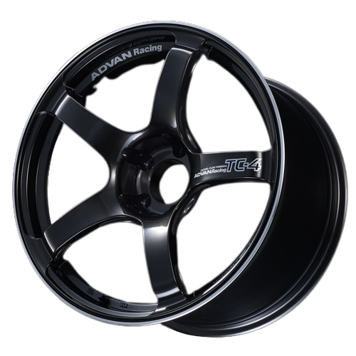 Advan TC-4 4x100 18x7.0+41 Black Gun Metallic & Ring