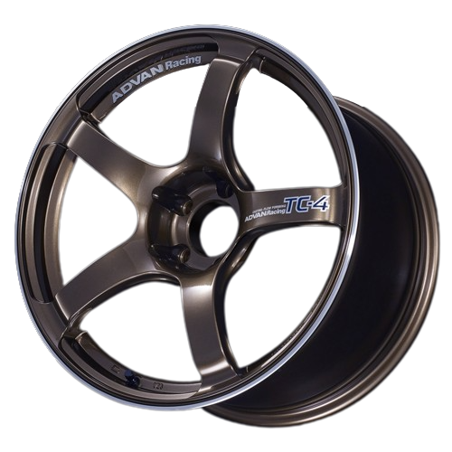 Advan TC-4 5x114.3 18x8.5+45 Umber Bronze Metallic & Ring