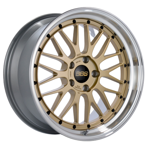 BBS LM 5x114.3 17x7.5+38 Gold