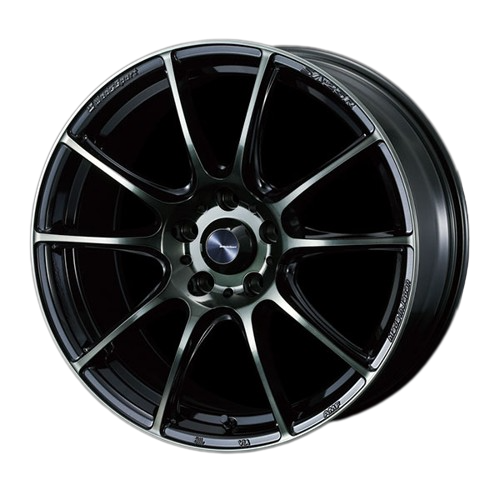 WedsSport SA-25R 5x114.3 17x7.0+40 Weds Black Clear