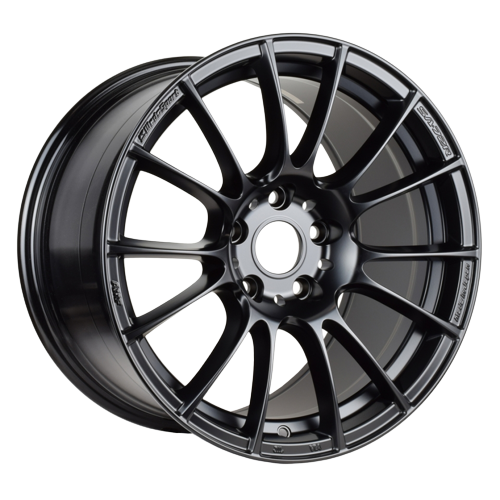 WedsSport SA-72R 4x100 15x5.0+45 Hyper Black Clear