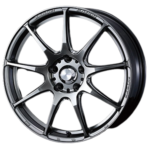 WedsSport SA-99R 5x100 17x7.0+48 Face F / Platinum Silver Black