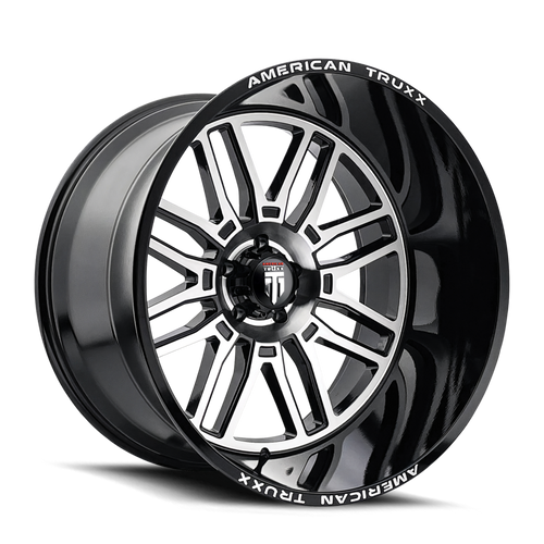 American Truxx Restless AT1915 8x170 20x10-25 Black/Machined