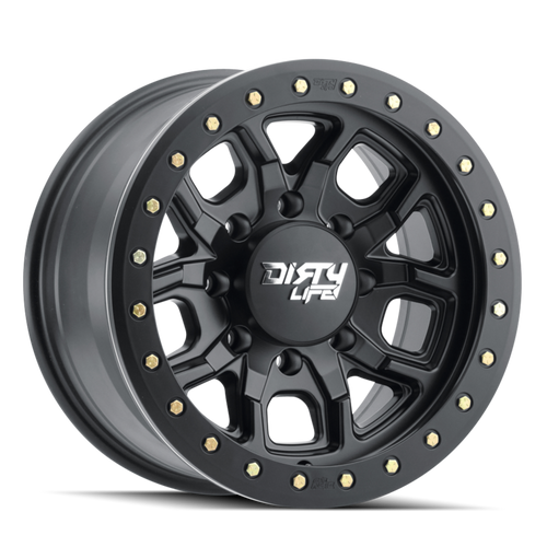 Dirty Life Dt-1 9303 6x139.7 20x9+12 Matte Black W/Simulated Ring