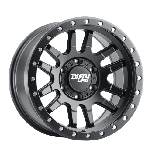 Dirty Life Canyon Pro 9309 5x150 17x9+0 Satin Graphite/Black Lip