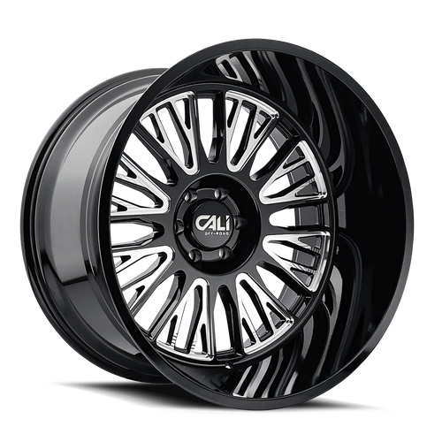 Cali Off-Road Vertex 9116 8x170 20x10-25 Black Milled