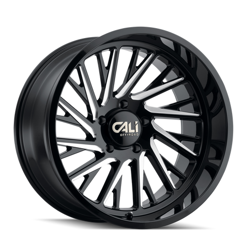 Cali Off-Road Purge 9114 5x150 20x10-25 Gloss Black/Milled