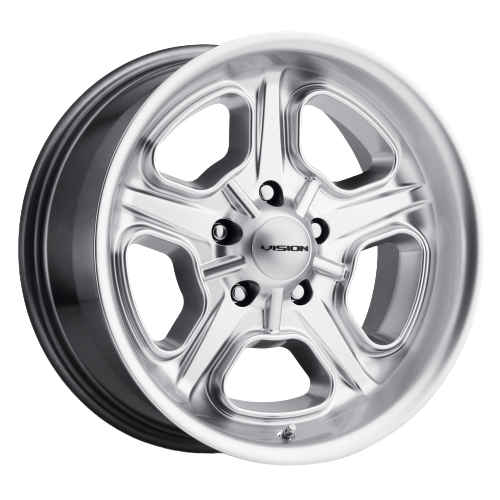 Vision American-Muscle 147 Daytona 5x120 20x8.5+32 Hyper Silver