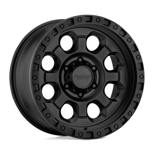 American Racing AR201 5X139.7 18X9 0 CAST IRON BLACK