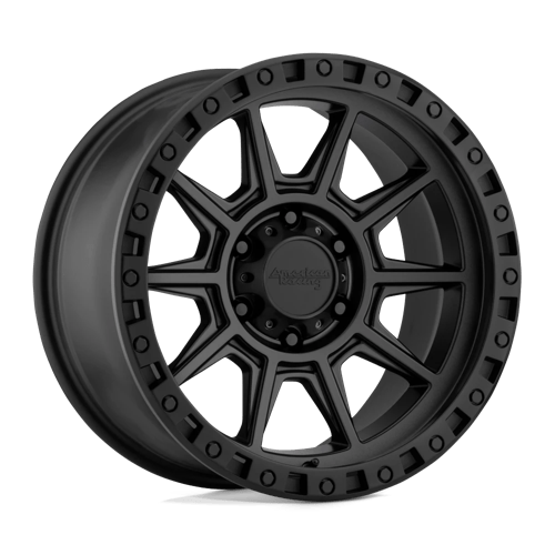 American Racing AR202 6X139.7 17X9 -12 CAST IRON BLACK