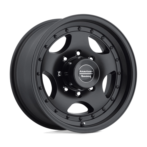 American Racing AR23 5X127 15X10 -44 SATIN BLACK W/ CLEAR COAT