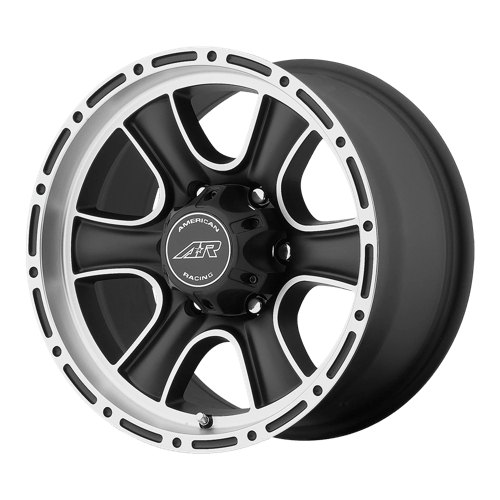 American Racing AR902 6X139.7 15X7 0 SATIN BLACK MACHINED