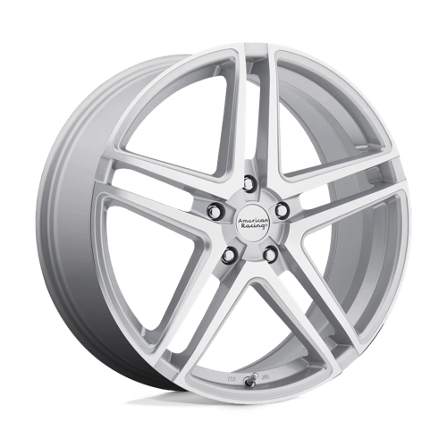 American Racing AR907 5X112 17X7.5 +42 SILVER MACHINED