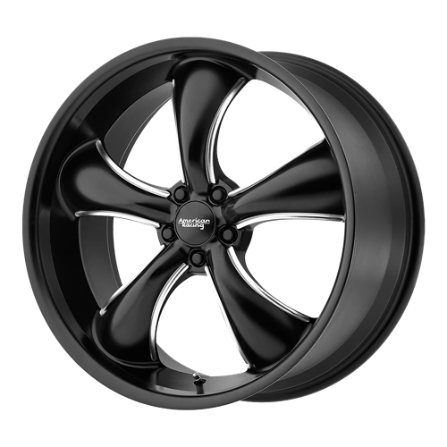 American Racing AR912 TT60 5X114.3 20X8.5 +45 SATIN BLACK MILLED