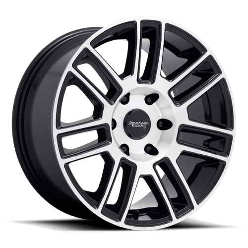 American Racing AR915 6X139.7 17X8.5 +15 GLOSS BLACK MACHINED