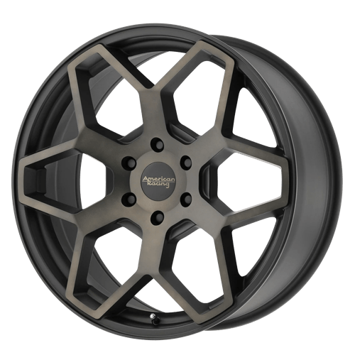 American Racing AR916 6X135 18X8.5 +35 SATIN BLACK W/ DARK TINT CC