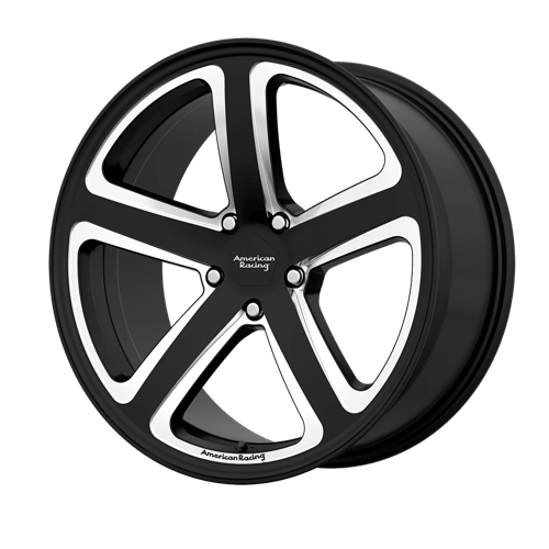 American Racing AR922 HOT LAP 5X114.3 20X8.5 +38 SATIN BLACK MILLED