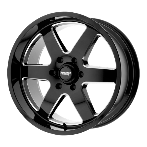 American Racing AR926 PATROL 5X127 18X9 +12 GLOSS BLACK MILLED