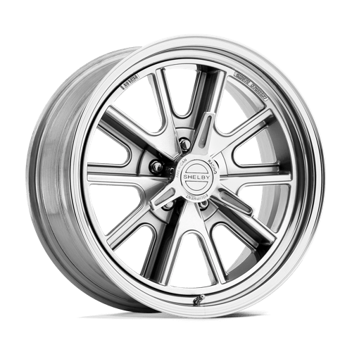 American Racing Vintage VN427 SHELBY COBRA 5X114.3 15X10 -38 TWO-PIECE POLISHED