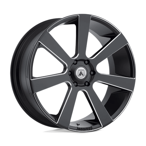 Asanti Black ABL-15 APOLLO 5X120 24X9 +35 SATIN BLACK MILLED