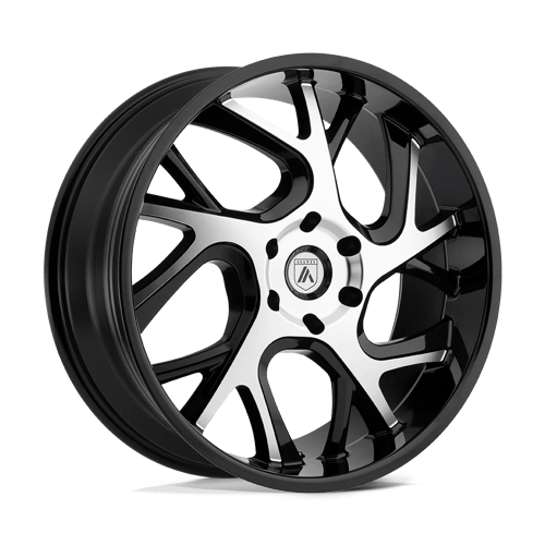 Asanti Black ABL-16 6X135 26X10 +30 GLOSS BLACK MACHINED