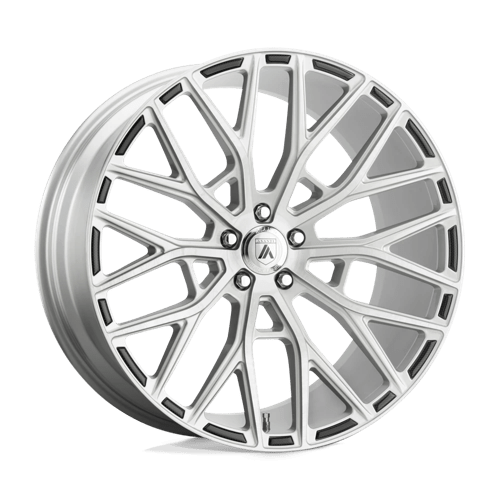 Asanti Black ABL-21 LEO 5X112 20X10.5 +38 BRUSHED SILVER