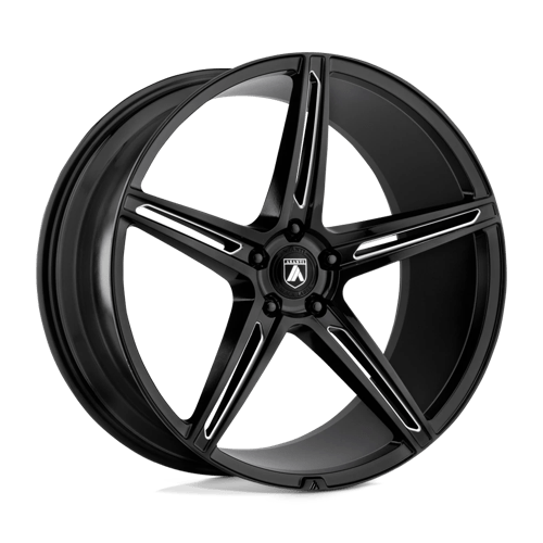 Asanti Black ABL-22 ALPHA 5 5X114.3 20X10.5 +38 GLOSS BLACK MILLED