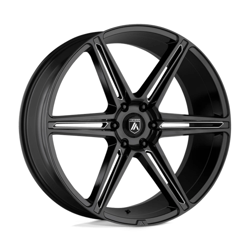 Asanti Black ABL-25 ALPHA 6 6X139.7 22X10 +30 GLOSS BLACK MILLED