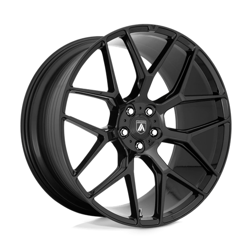 Asanti Black ABL-27 DYNASTY 5X108 20X8.5 +38 GLOSS BLACK