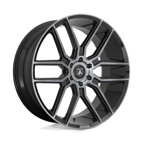 Asanti Black ABL-28 BARON 6X135 24X10 +30 GLOSS BLACK W/ GRAY TINT