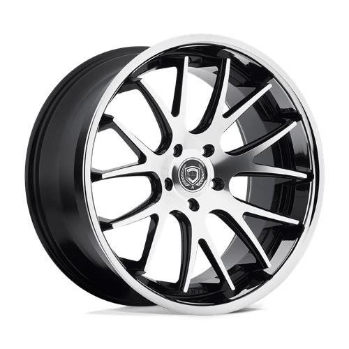 Asanti Black ABL-3 CASTOR 6X135 20X10 +38 MACHINED FACE W/ SS LIP