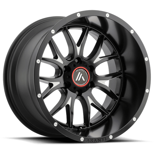 Asanti Off Road AB807 CARBINE 5X127 17X9 -12 SATIN BLACK MILLED