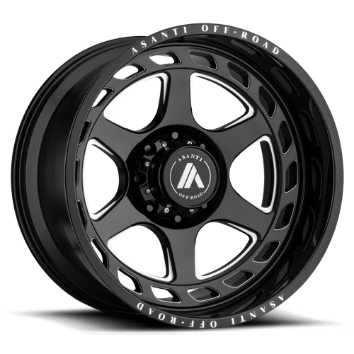 Asanti Off Road AB816 ANVIL 6X135 20X12 -44 GLOSS BLACK MILLED