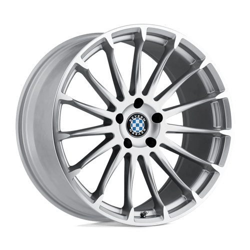 Beyern AVIATIC 5X120 18X9.5 +15 SILVER W/ MIRROR CUT FACE