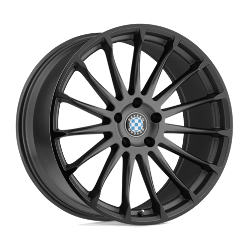 Beyern AVIATIC 5X120 19X8.5 +15 MATTE GUNMETAL W/ GLOSS BLACK LIP