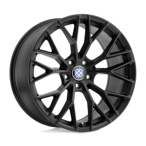 Beyern ANTLER 5X120 18X9.5 +45 DOUBLE BLACK - MATTE BLACK W/ GLOSS BLACK FACE