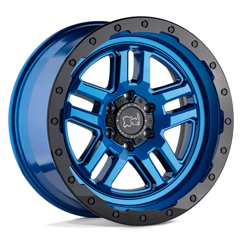 Black Rhino BARSTOW 5X127 20X9.5 -18 DEARBORN BLUE W/ BLACK RING