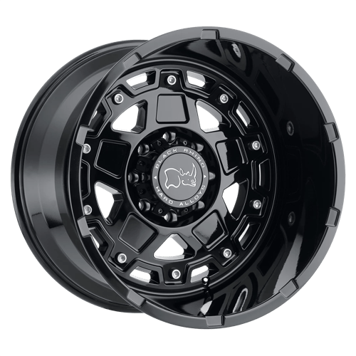 Black Rhino COMBAT 5X127 17X9.5 -18 GLOSS BLACK