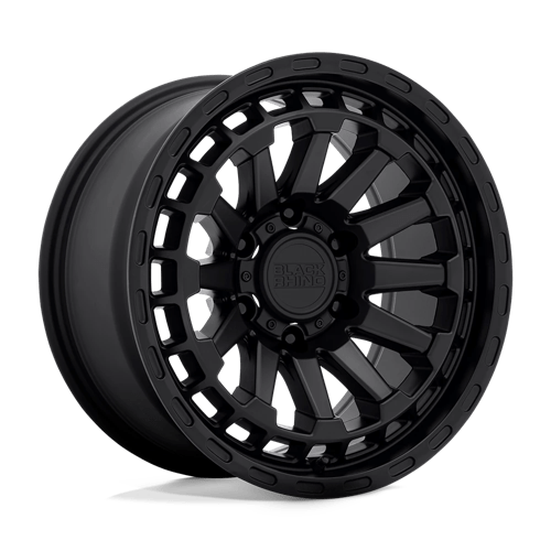 Black Rhino RAID 5X127 20X9.5 +2 MATTE BLACK