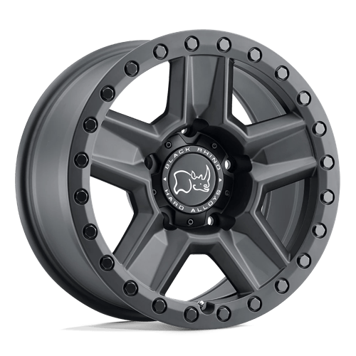 Black Rhino RAVINE 5X127 17X8.5 +35 MATTE BLACK