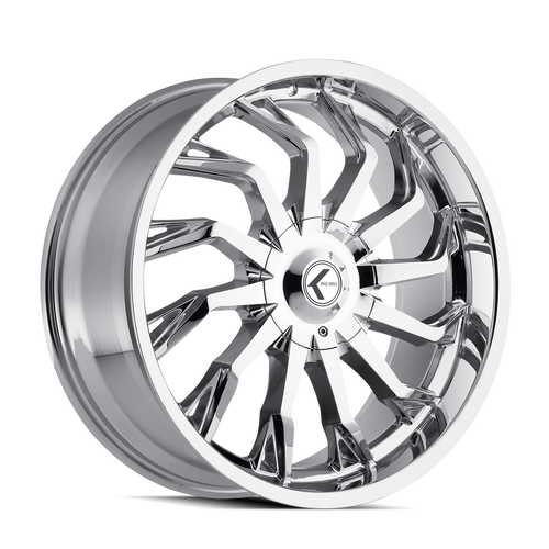 Kraze Scrilla 142 5x115 22x9.5+18 Chrome