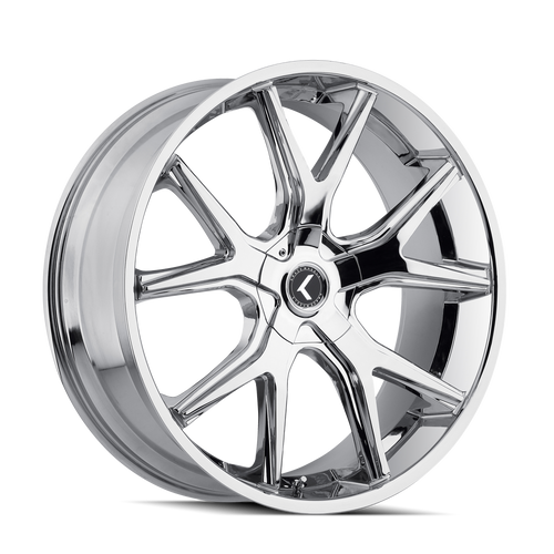 Kraze Spltz 146 5x120 24x9.5+18 Chrome